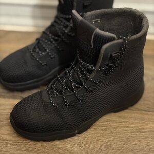 Size - 9 Nike Air Jordan Future Boot Sneakers Black Water Resistant 854554-002